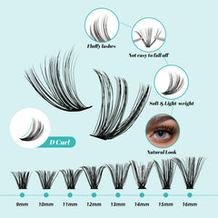 AMZGIRL LASH bond-seal-apply close-up demonstrates long-lasting hold without irritation