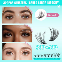 AMZGIRL LASH comfortable lightweight clusters for all day wear