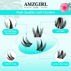 AMZGIRL LASH Manga varied lengths 10-18mm for versatile style