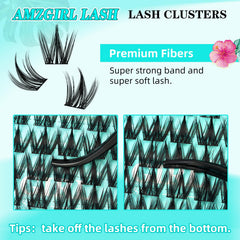 AMZGIRL LASH Manga wide-band lash closeup for seamless natural look
