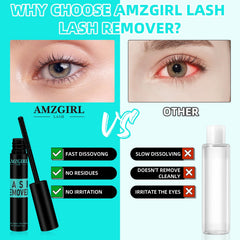 AMZGIRL LASH remover eyelash brush included for easy use