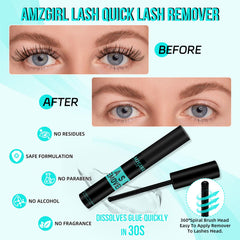 AMZGIRL LASH waterproof-hold demonstrates secure wear that lasts.