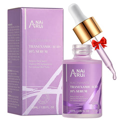 ANAI RUI Tranexamic Acid Serum bottle closeup showcasing lightweight texture for all skin types