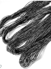 Anango Black Rubber Hair Thread bundle for secure, flexible Isi Owu wrap