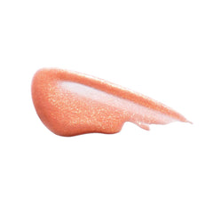 Anastasia Beverly Hills Lip Gloss Peachy close-up shows vanilla scent and smooth finish.