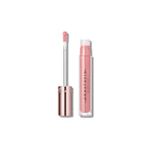 Anastasia Beverly Hills Sun Baked lip gloss swatches reveal sheer pink color with shine.