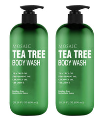 AnatoliaDaphne Tea Tree Body Wash two-pack for value and shared use