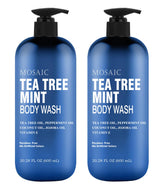 AnatoliaDaphne Tea Tree Mint bottle front view for daily cleansing.