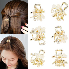 ANBALA mini clips in six identical colors for coordinated, versatile styling.