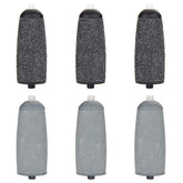 Ancable Flawless Pedi replacement heads six-pack packaging for at-home pedicure.
