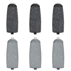 Ancable Flawless Pedi replacement heads six-pack packaging for at-home pedicure.