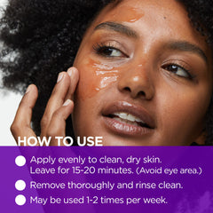 Andalou Naturals after rinse with visible glow and smooth skin texture.