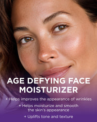 Andalou Naturals Goji Peptide texture closeup showing smooth, hydrating cream consistency