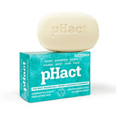 Andrew Lessman pHact cleansing bar front view, fragrance-free and pH-balanced for sensitive skin.