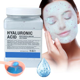 Angeland Jelly Mask jar on counter for at-home spa hydration and glow.