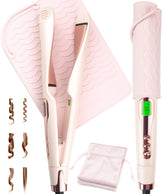 Angenil Pro Twist Flat Iron close-up plates for smooth straightening