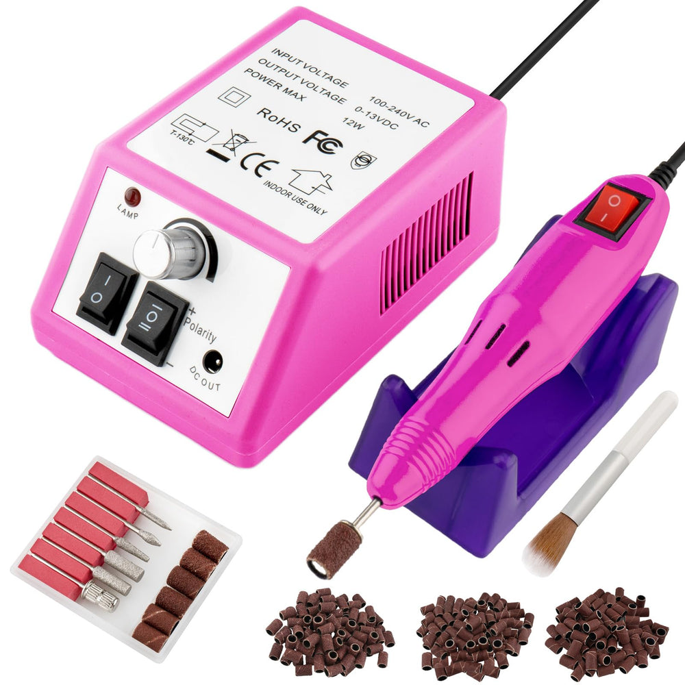 Anglechat electric nail drill machine front view for at-home salon use