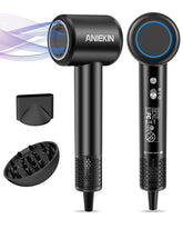 ANIEKIN hair dryer with 110000rpm motor for fast, salon-style drying.