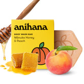 ANIHANA body wash bar coconut oil closeup for hydration