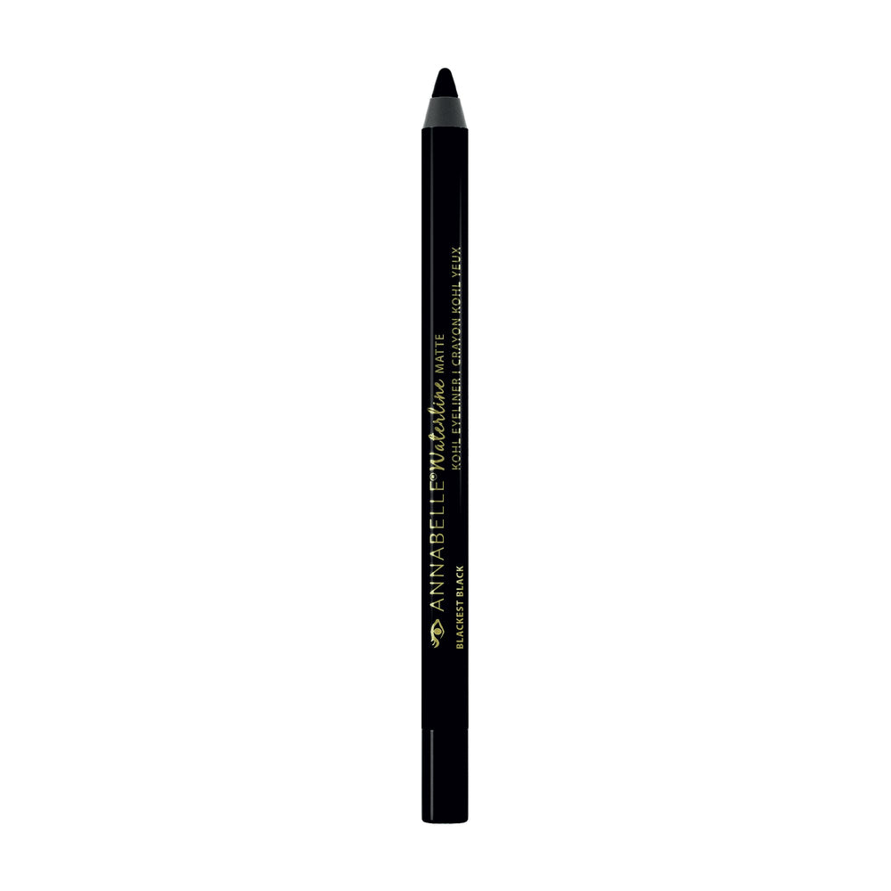 Annabelle Waterline Matte Kohl Eyeliner application for quick eyelid definition