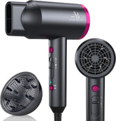ANNE BETTY Ionic Hair Dryer front view with powerful 1800W airflow for fast styling