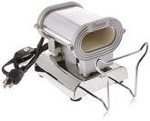 Annie Ceramic Thermal Stove Small front view highlights compact design for versatile styling.