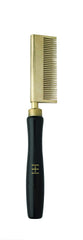 Annie Straightening Comb close-up on wide teeth for gentle detangling