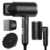 ANNLARY Plasma Ion Hair Dryer front view for travel-ready styling