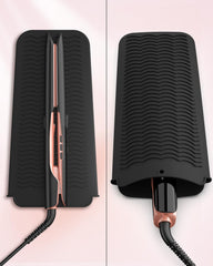 ANNLARY titanium-ceramic plate ensures even heat and frizz control