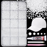 AnoleAir 12000-piece rhinestones kit with flatbacks for tumblers and nail art sparkle.