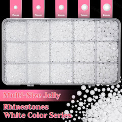 AnoleAir rhinestones 2mm jelly flatbacks for precise accents and adhesion.