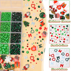 AnoleAir tree charm offers a bright focal point for holiday crafts and nail art.
