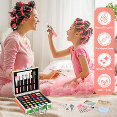 Anpro 4-color lip gloss palette swatches show versatile shine