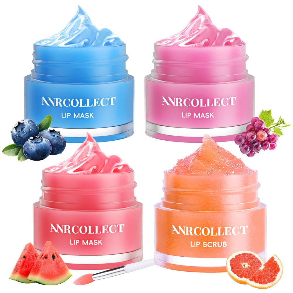 ANRCOLLECT lip scrub close-up for smoother, hydrated lips