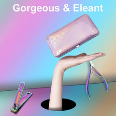 ANRUI Manicure Set keeps nails neat with sharp clippers and trimmers.