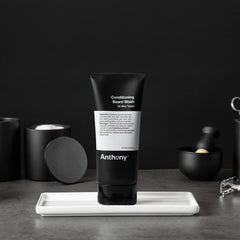 Anthony Conditioning Beard Wash lather demonstrates gentle cleanse and detangling