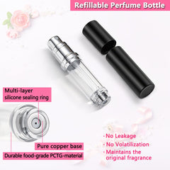 ANTOKX 5ml refillable atomiser demonstrates nano-mist efficiency for on-the-go use.