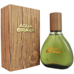 Antonio Puig Agua Brava outer box, heritage fragrance for evening occasions.
