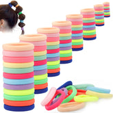 Antye Hair Ties 100-pack in variety colors for flexible styling and secure hold.