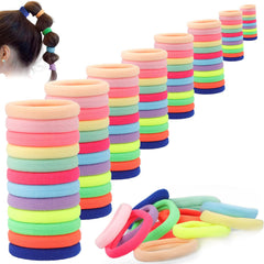 Antye Hair Ties 100-pack in variety colors for flexible styling and secure hold.