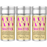 AnWoor wax stick hair packshot shows natural plant wax for safe, easy styling.