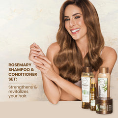 ANYELUZ Rosemary Conditioner bottle promises smoother, manageable hair with lightweight hydration.