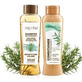 ANYELUZ Rosemary Shampoo bottle offers a refreshing scent for daily cleansing.