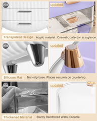 Anylady lipstick and eyeshadow storage holds favorite shades for quick routines.
