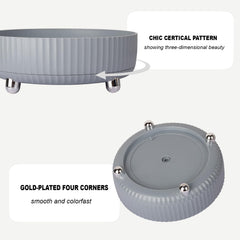 Anyoifax bathroom counter rotation stand fits compact spaces without crowding.