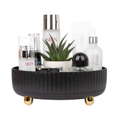 Anyoifax makeup organizer with 360-degree rotation for easy access to cosmetics.