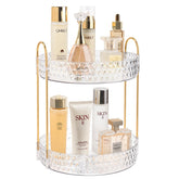 Anyoifax rotating makeup organizer with 360-degree rotation for quick access