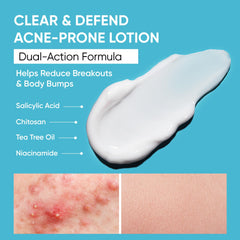 AOBBIY texture closeup lightweight lotion highlights smooth, non-greasy glide for sensitive skin.