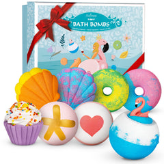 Aofmee bath bombs all-fragrances display for a spa-night mood boost
