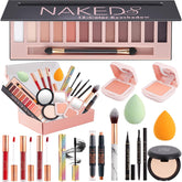AOLIKOKO makeup kit eyeshadow palette with 12 colors for versatile day-to-night looks
